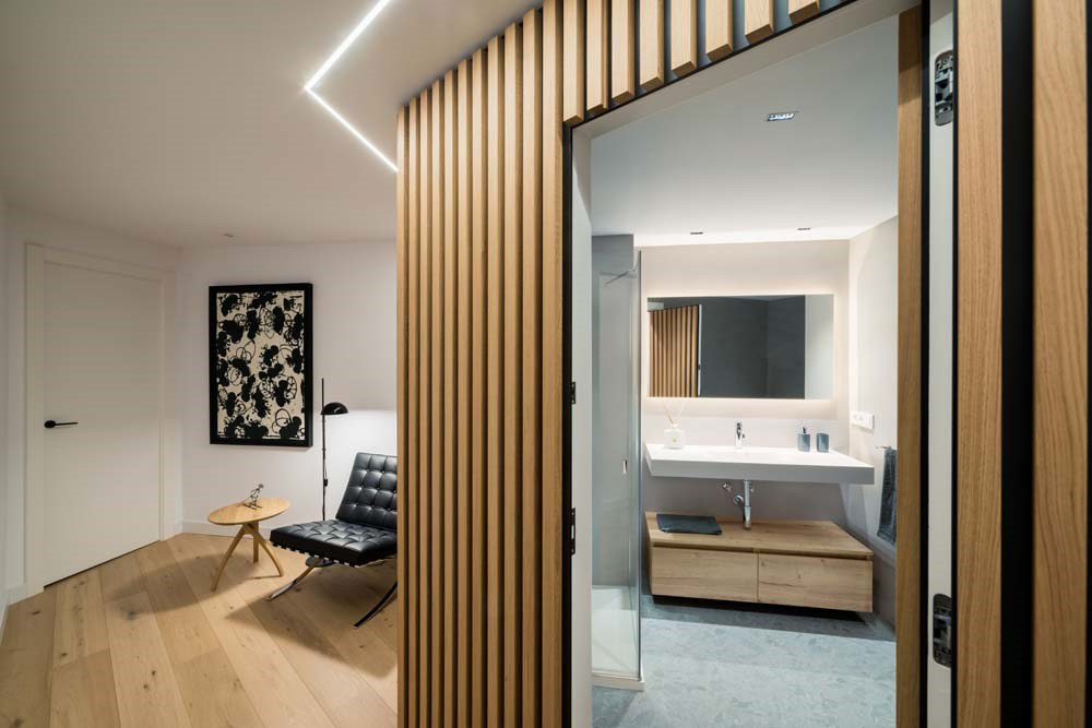 Vista del baño desde la puerta Vista del baño desde la puerta