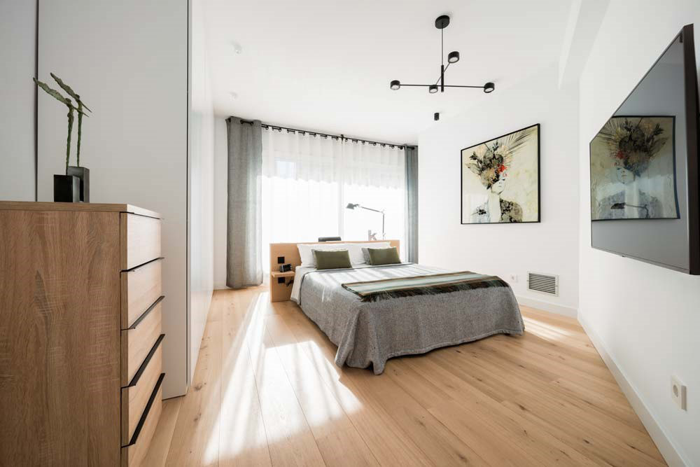 Vista del dormitori principal Vista del dormitorio principal