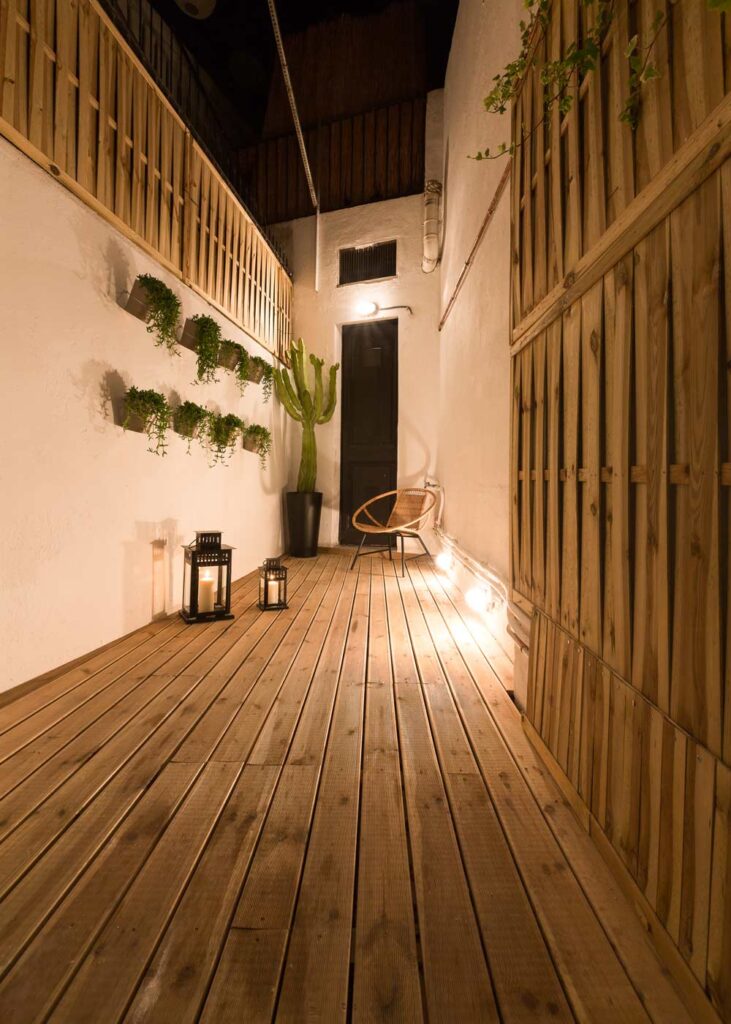 Noguera Hair & Art Salon vista de la terraza Noguera Hair & Art Salon vista de la terraza