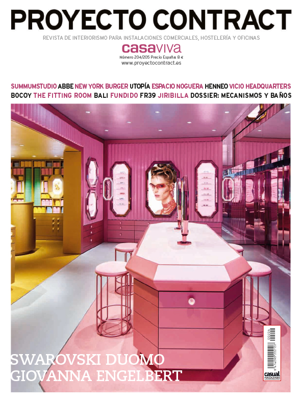 Clara Lleal en la revista Proyecto Contract de Casa Viva 204-205