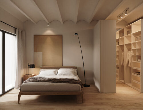 Una suite con baño abierto: elegancia y funcionalidad en perfecta armonía