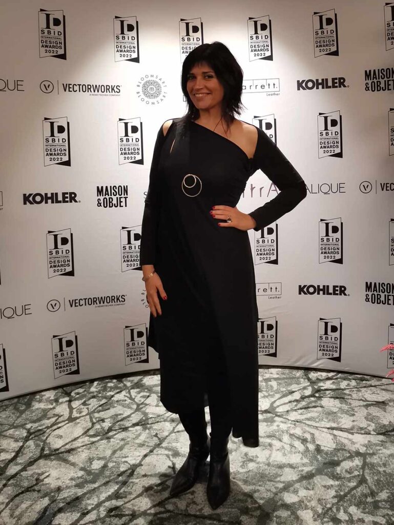 Clara Lleal decoradora interiors fotoreclam premis sbid Clara Lleal decoradora interiores photocall premios sbid