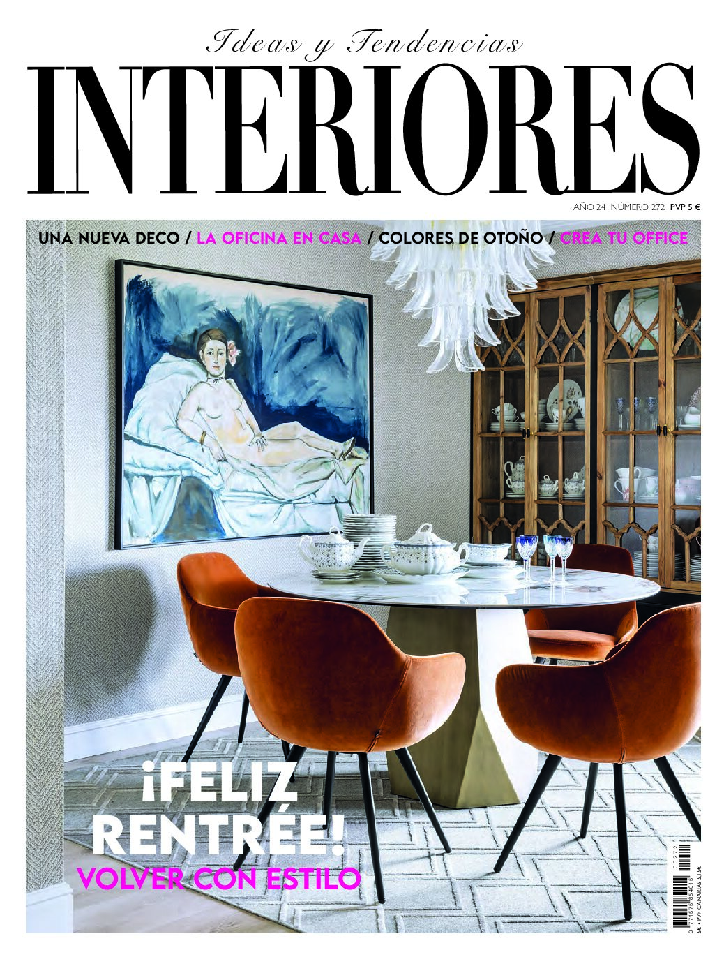 Portada de la Revista Interiores número 272